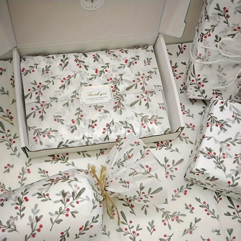 Beeswax Wrap - 30/10 шт. тонкой бумаги с изображением