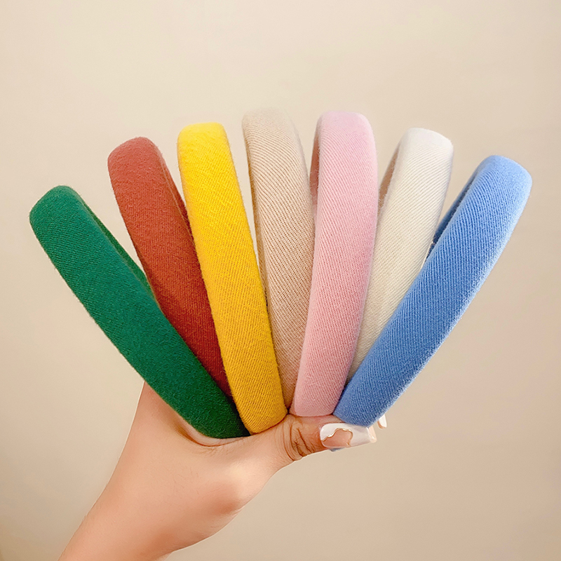 Eco Sponge - Красочная льняная повязка на голову из