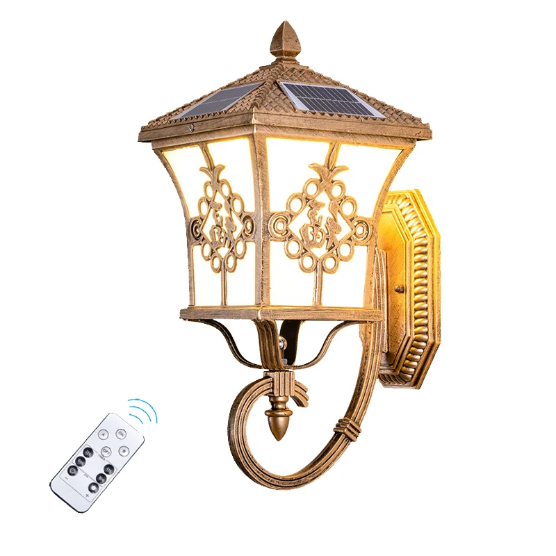 Solar Garden Light - Уличные светильники в европейском стиле на
