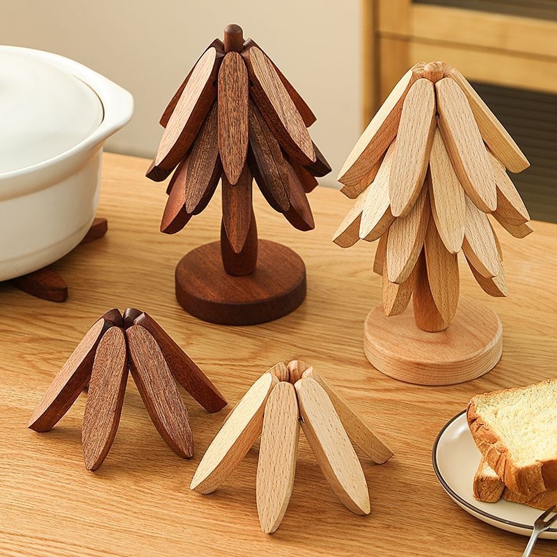 Bamboo Cutlery - Креативная подставка из бамбука, складная деревянная