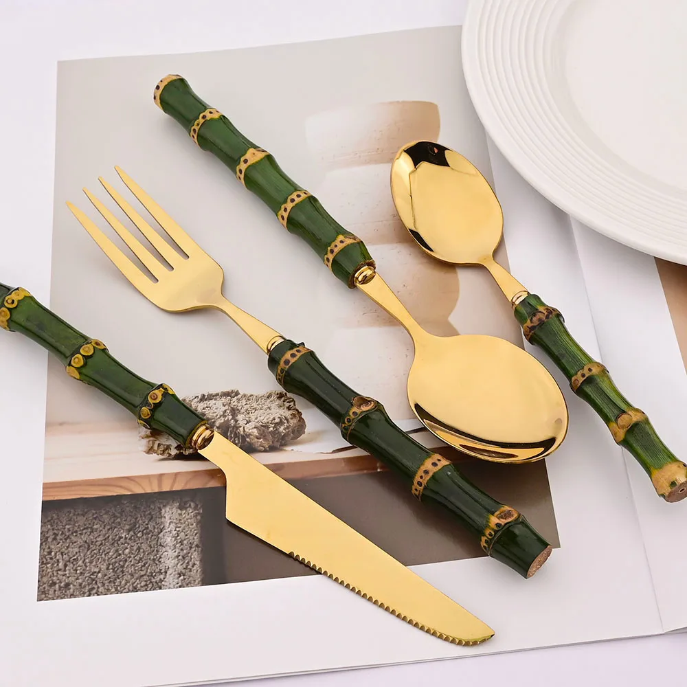 Набор столовых приборов из 4 п – обзор и цена Bamboo Cutlery