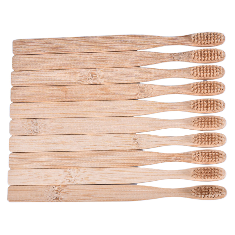 Набор из 10 штук: натуральные  – обзор и цена Bamboo Toothbrush
